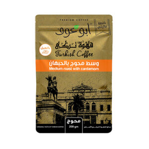 Abu Auf Medium Roast Blended Turkish Coffee - 200 g