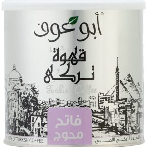 Abu Auf Light Roast Blended Turkish Coffee - 200 g Canister