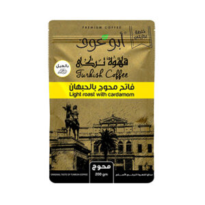 Abu Auf Light Roast Blended Turkish Coffee - 200 g