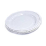 كرنو أطباق بلاستيك - 22 سم - 50 ق