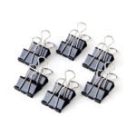 مشبك ورق اسود 32 مل - 12 كرتونة