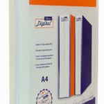 Digital 2D Ring Loose Leaf - w/ Pocket - White 1.5cm