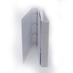 Digital 4D Ring Loose Leaf - w/ Pocket - White - 4 cm