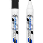 Bravo Whiteboard Marker - Round Tip - Black - 1 Pcs