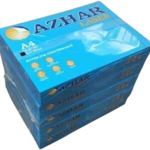Azhar A4 Copy Paper 70 GSM - Plastic Wrap (5 x 500 Sheets)