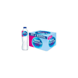 Nestle Pure Life Natural Water - 600 ml - 20 Bottles