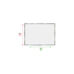 Magnetic Whiteboard - 60*90cm