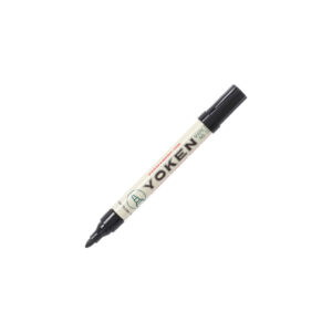 Yoken Permanent Marker No.10 - Round Tip - Black - 1 Pcs
