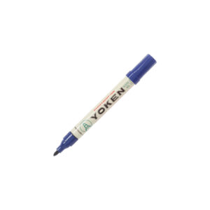 Yoken Permanent Marker No.10 - Round Tip - Blue - 1 Pcs