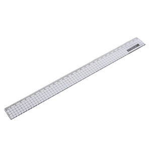Standard Plastic Transparent Ruler - 30 cm