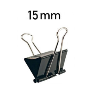 Bulldog Clips - 15 mm - Box of 12