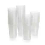 White Plastic Express Cup - Pack of 100