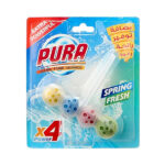 Pura Four Ball Toilet Freshener - 1Pcs