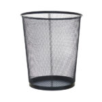 Metal Mesh Basket - Black - H:29 cm