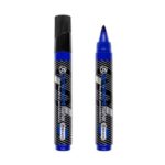Bravo Permanent Marker - Round Tip - Blue - 1 Pcs